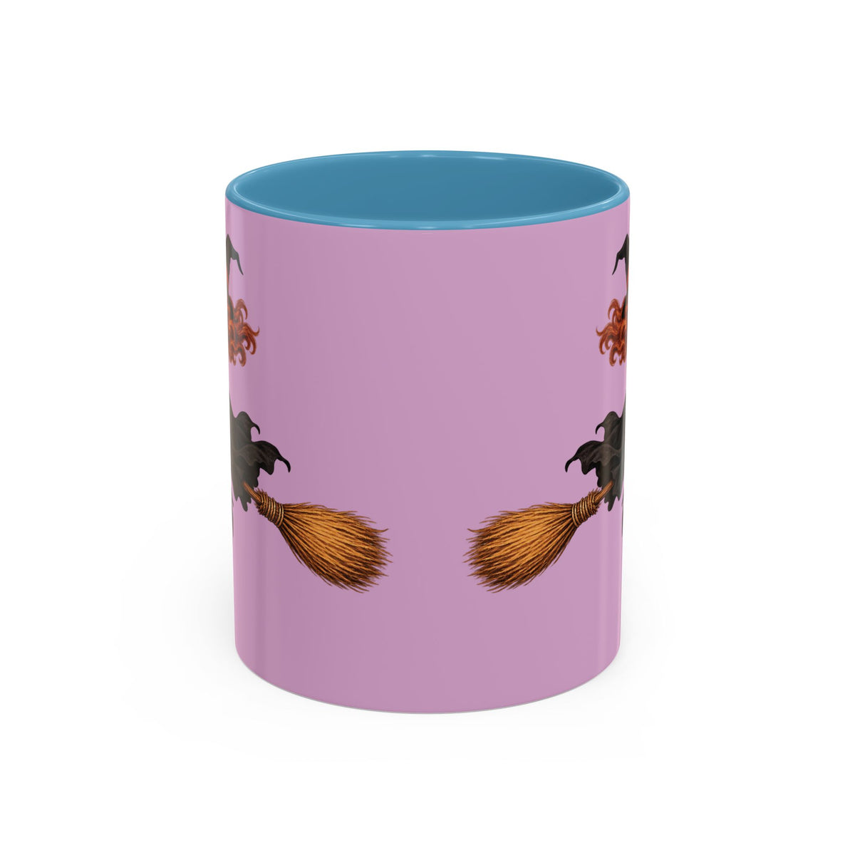 Hazel Hex Pink Accent Mug by CreepyCrafts.boo