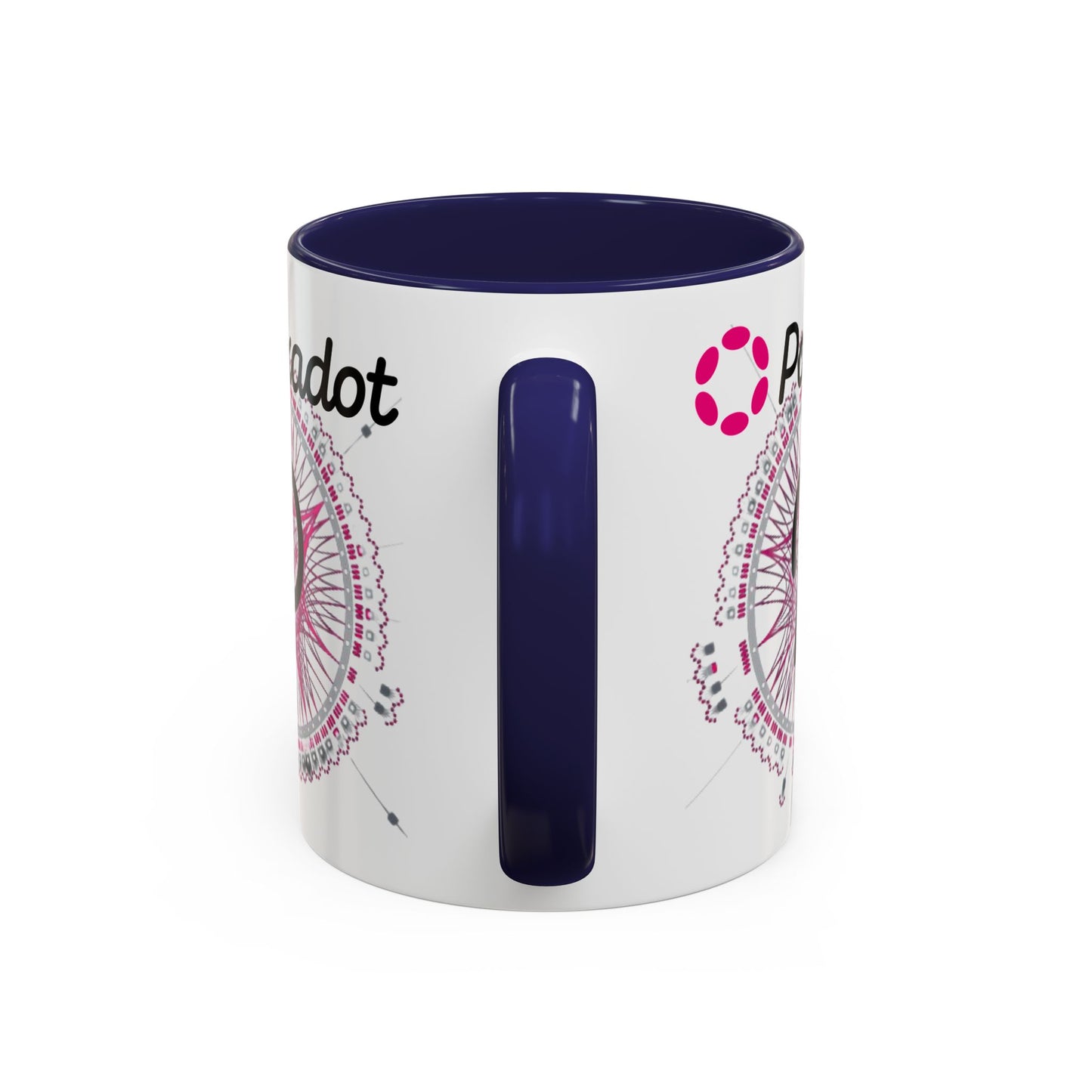 Polkadot (DOT) Accent Mug by cypherpunkgear.com