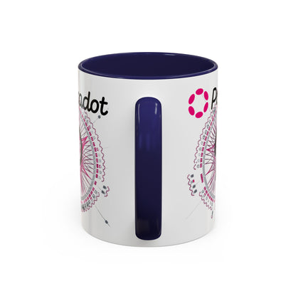 Polkadot (DOT) Accent Mug by cypherpunkgear.com