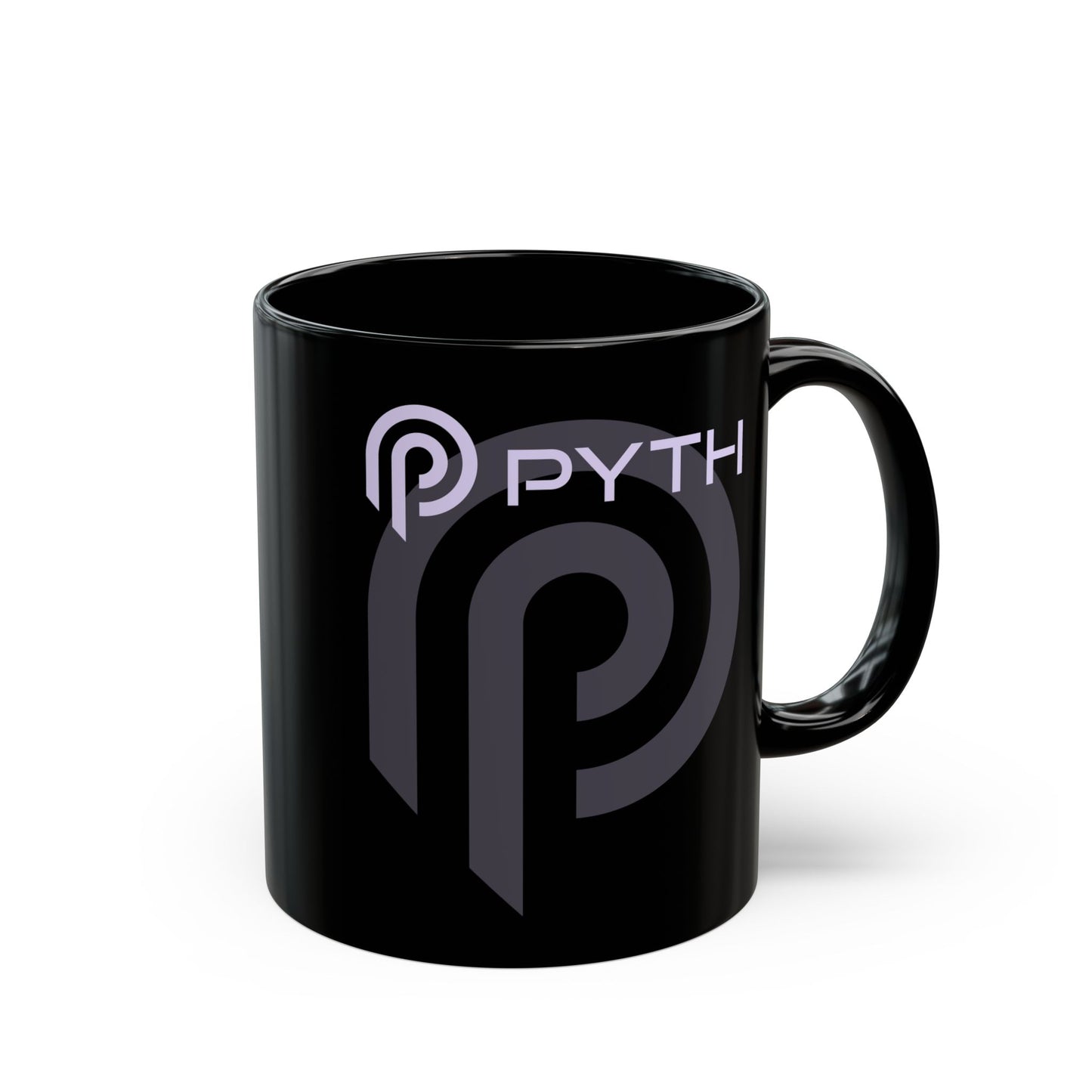 Pyth (PYTH) Black Mug by cypherpunkgear.com