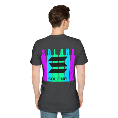 ¡Doble cara, Solana de cypherpunkgear! Camiseta unisex de estilo suave