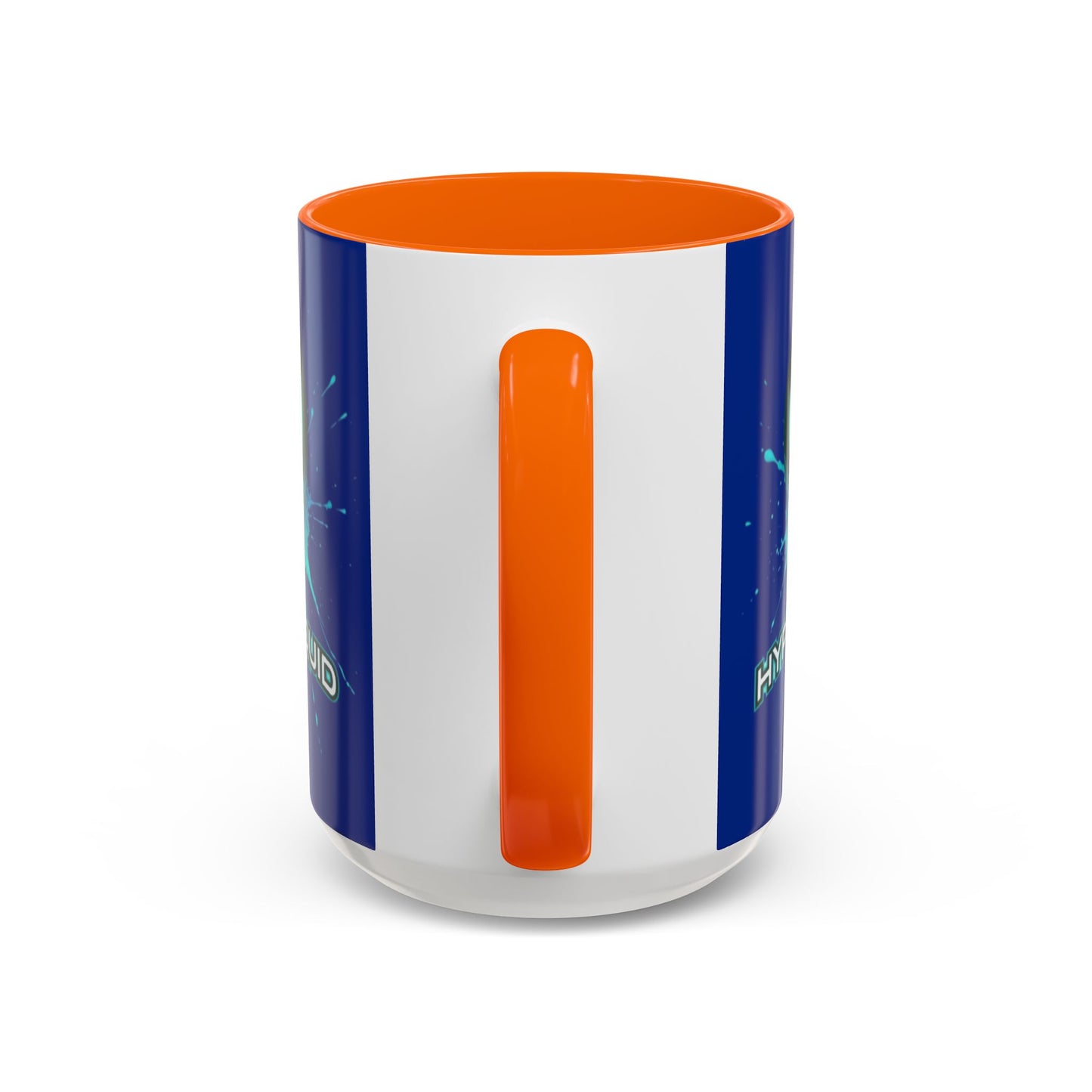 HYPE Drip Blue Accent Mug by cypherpunkgear.com
