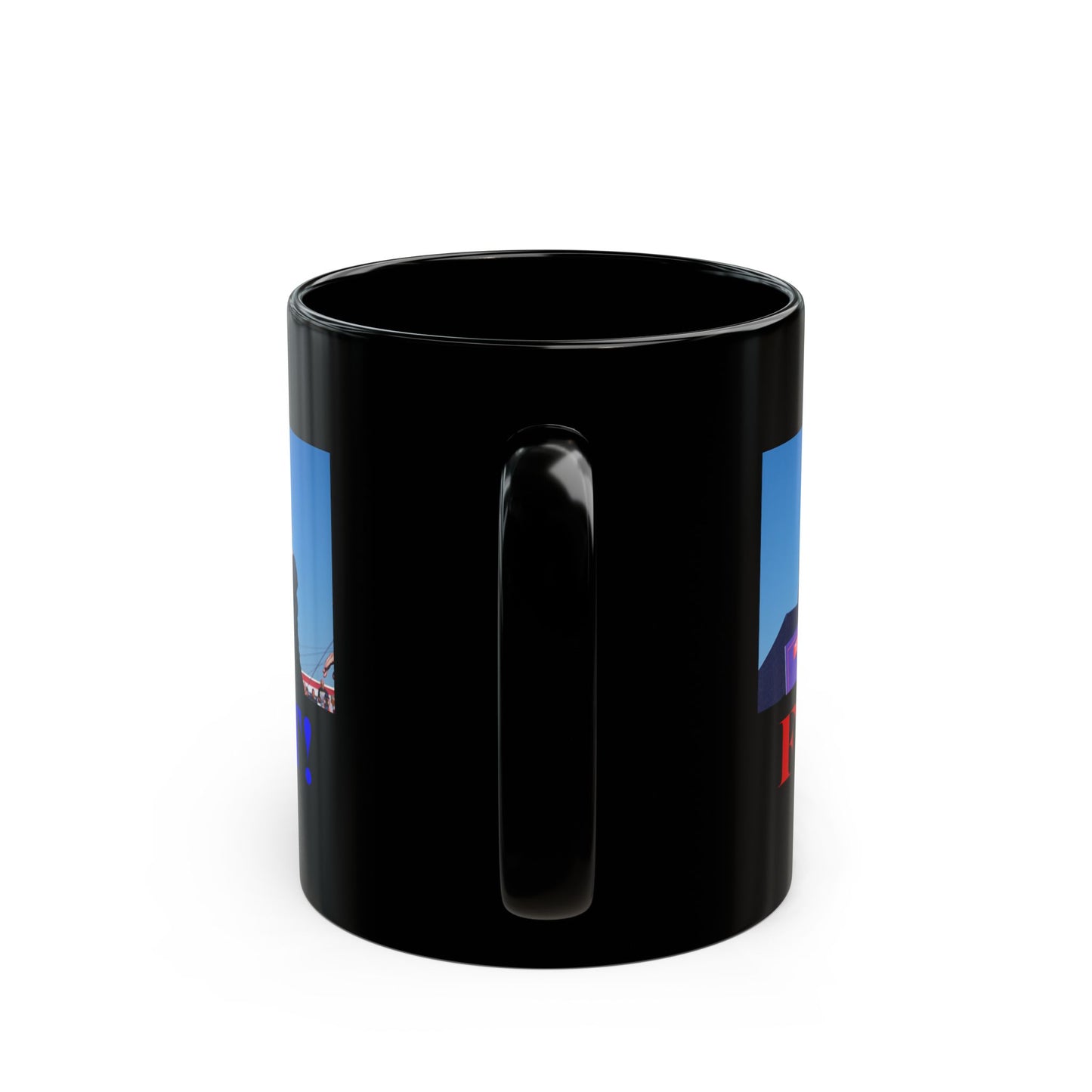 Fight! Black Mug by cypherpunkgear