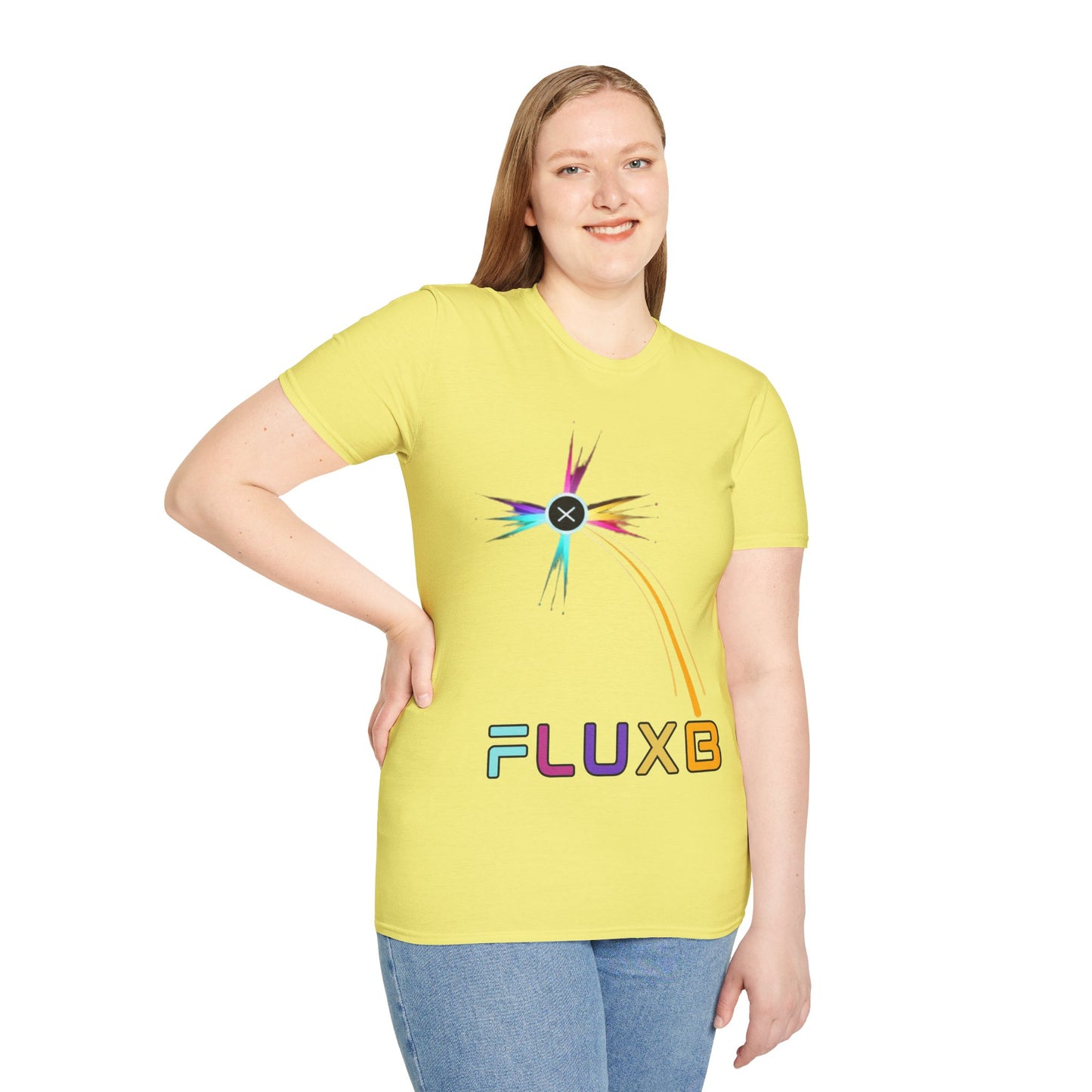 FluxBeam (FLUXB) Light colors Unisex T-Shirt by cypherpunkgear.com