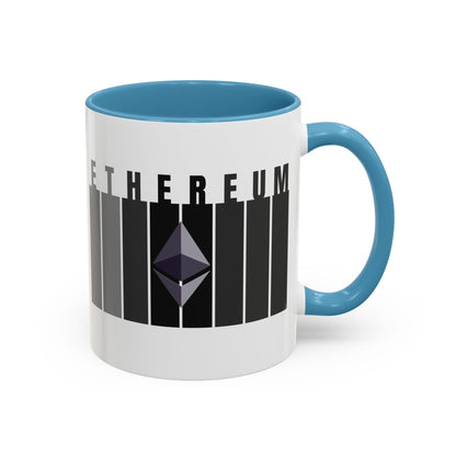 Ethereum (ETH) Accent Mug by cypherpunkgear.com