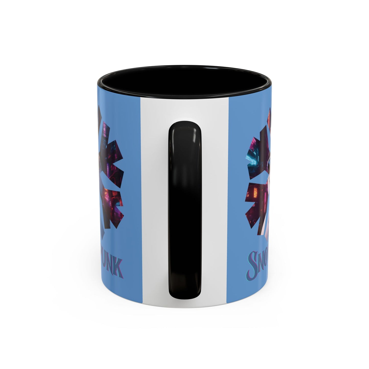 Snowpunk Accent Mug by cypherpunkgear