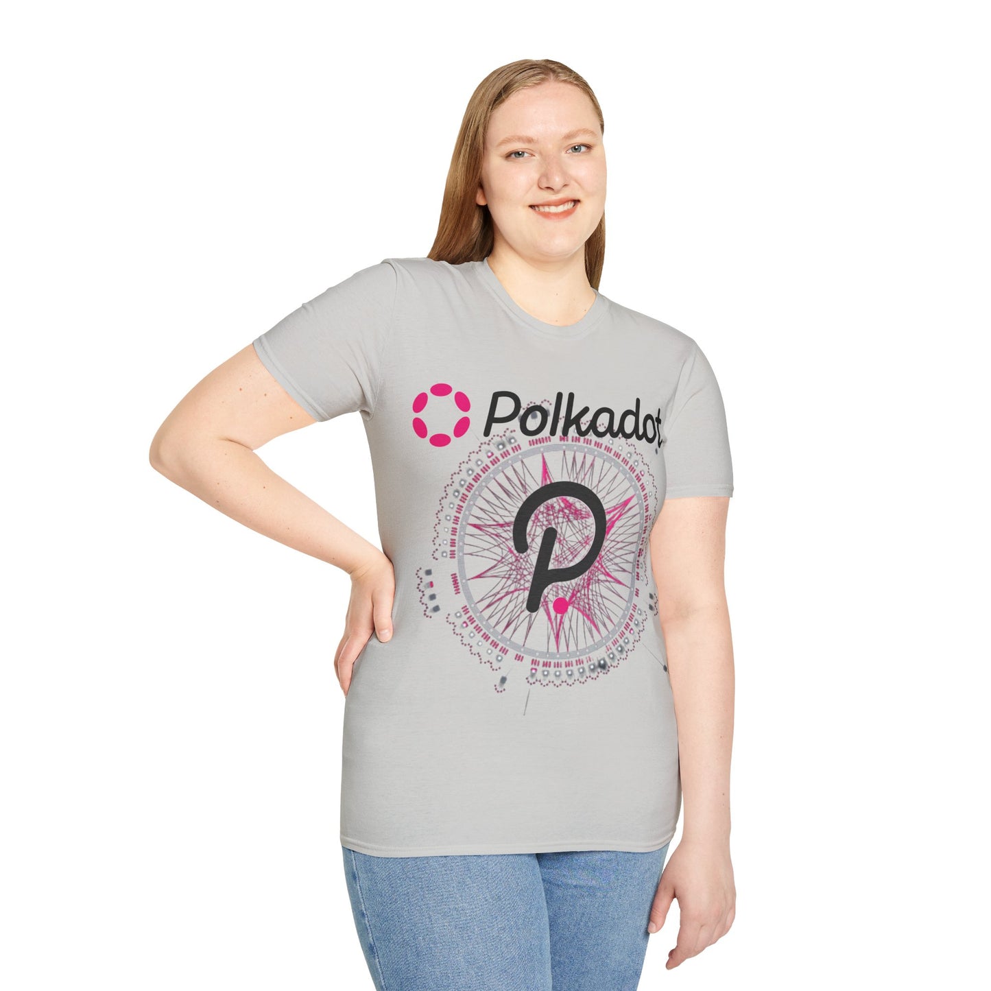 Polkadot (DOT) Light colors Unisex T-Shirt by cypherpunkgear.com