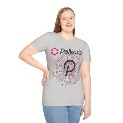 Polkadot (DOT) Light colors Unisex T-Shirt by cypherpunkgear.com