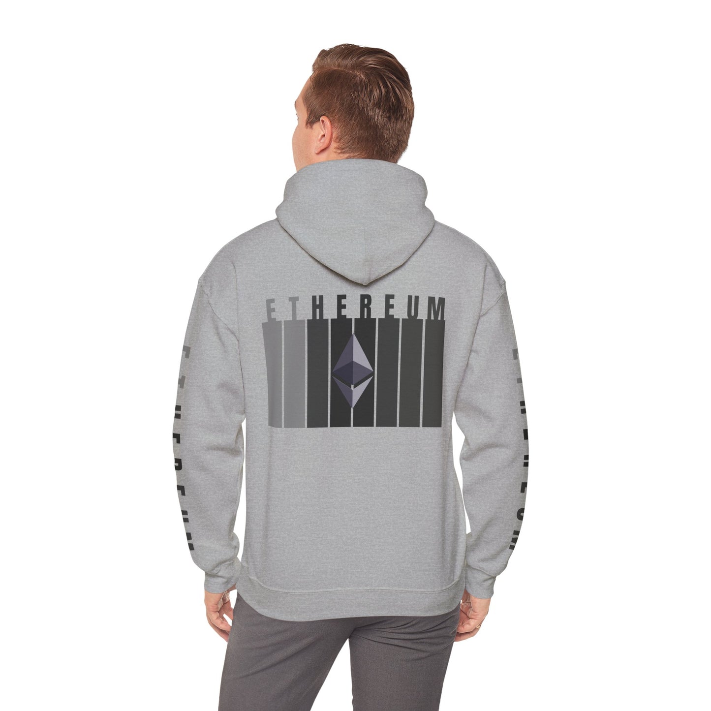 Ethereum (ETH) Hoodie Unisex Heavy Blend™ Hooded Sweatshirt by cypherpunkgear