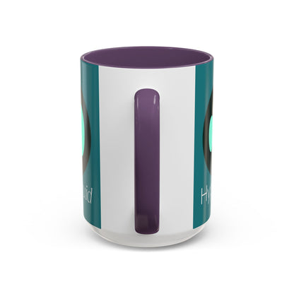 Hyperliquid White font Hyperliquid Accent Mug by cypherpunkgear.com