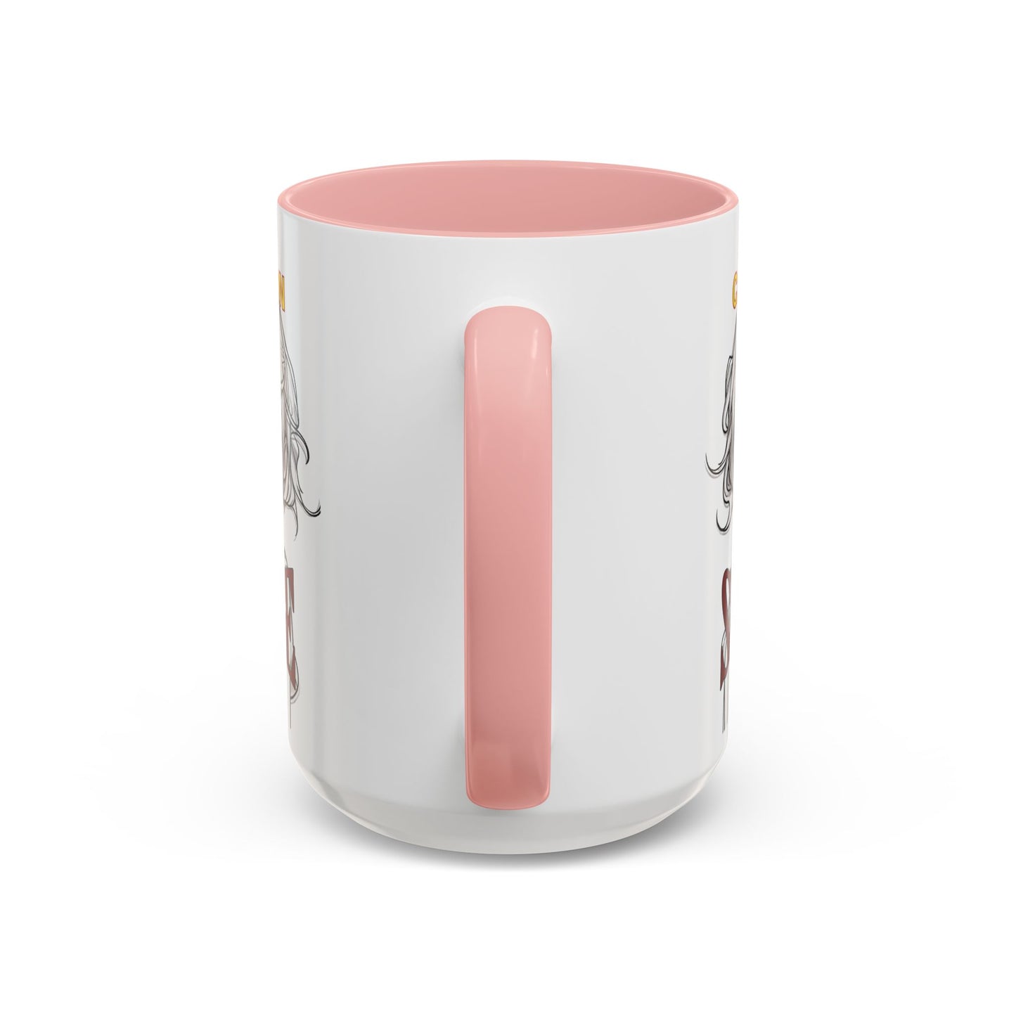 Caution, Savage White Accent Mug by cypherpunkgear.com