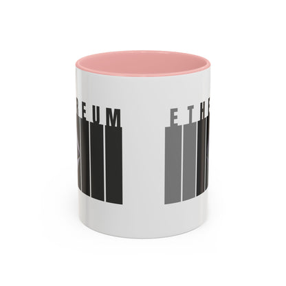 Ethereum (ETH) Accent Mug by cypherpunkgear.com