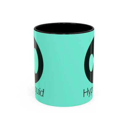 Hyperliquid Black font Light Hyperliquid Accent Mug by cypherpunkgear.com