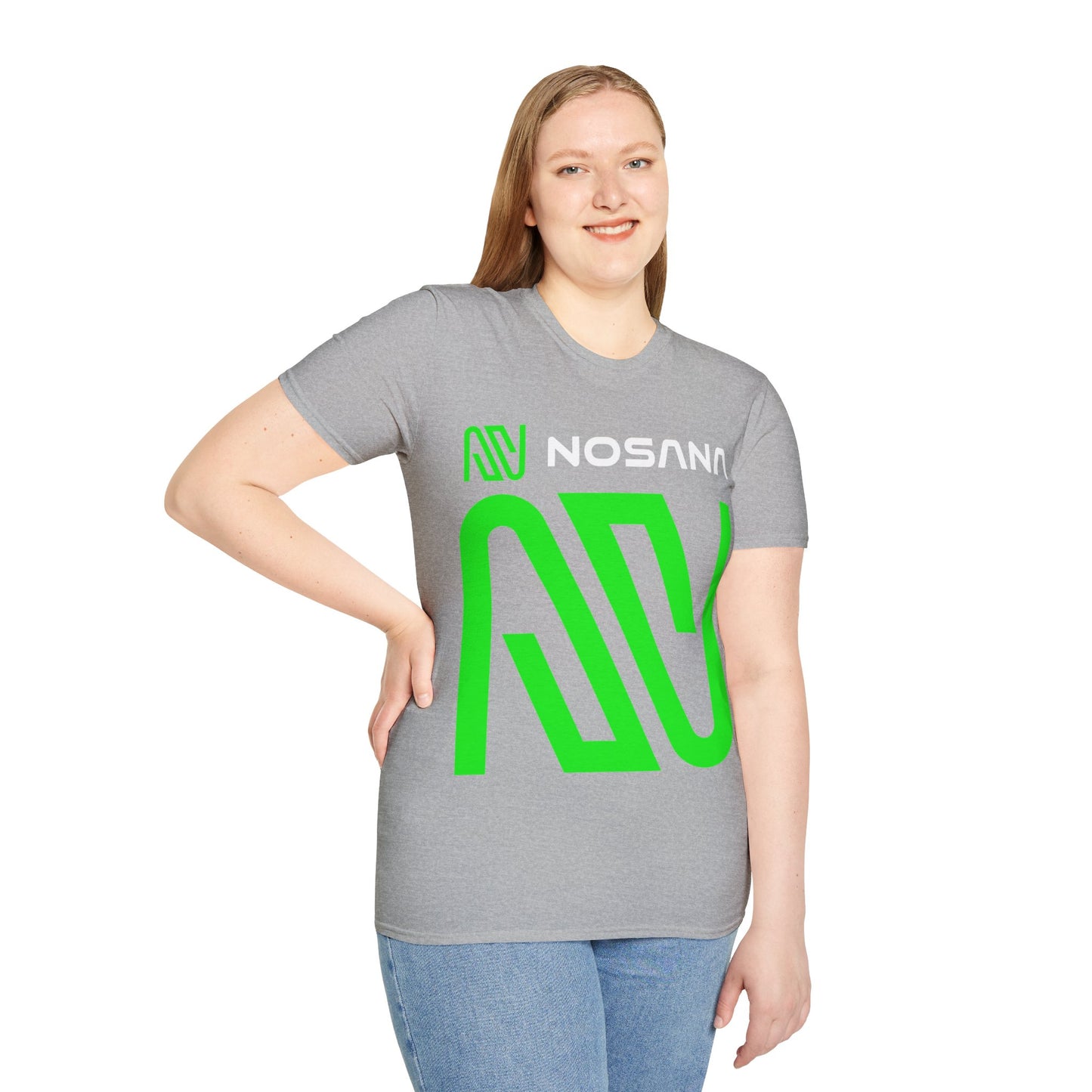 Nosana (NOS) Light colors Unisex T-Shirt by cypherpunkgear.com