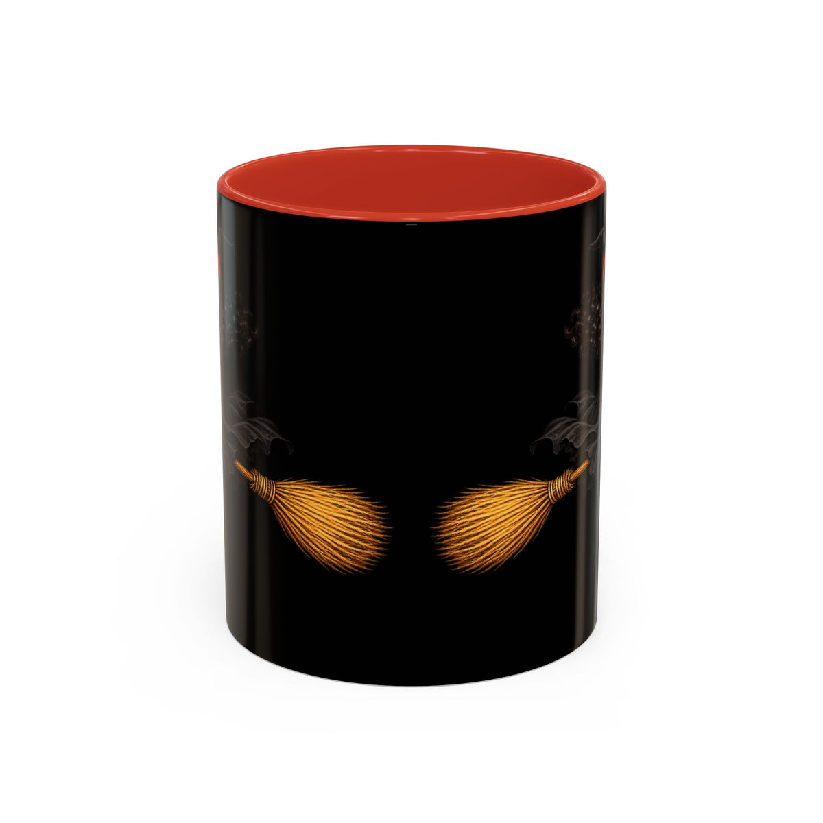 Velvet Vex Black Accent Mug by CreepyCrafts.boo