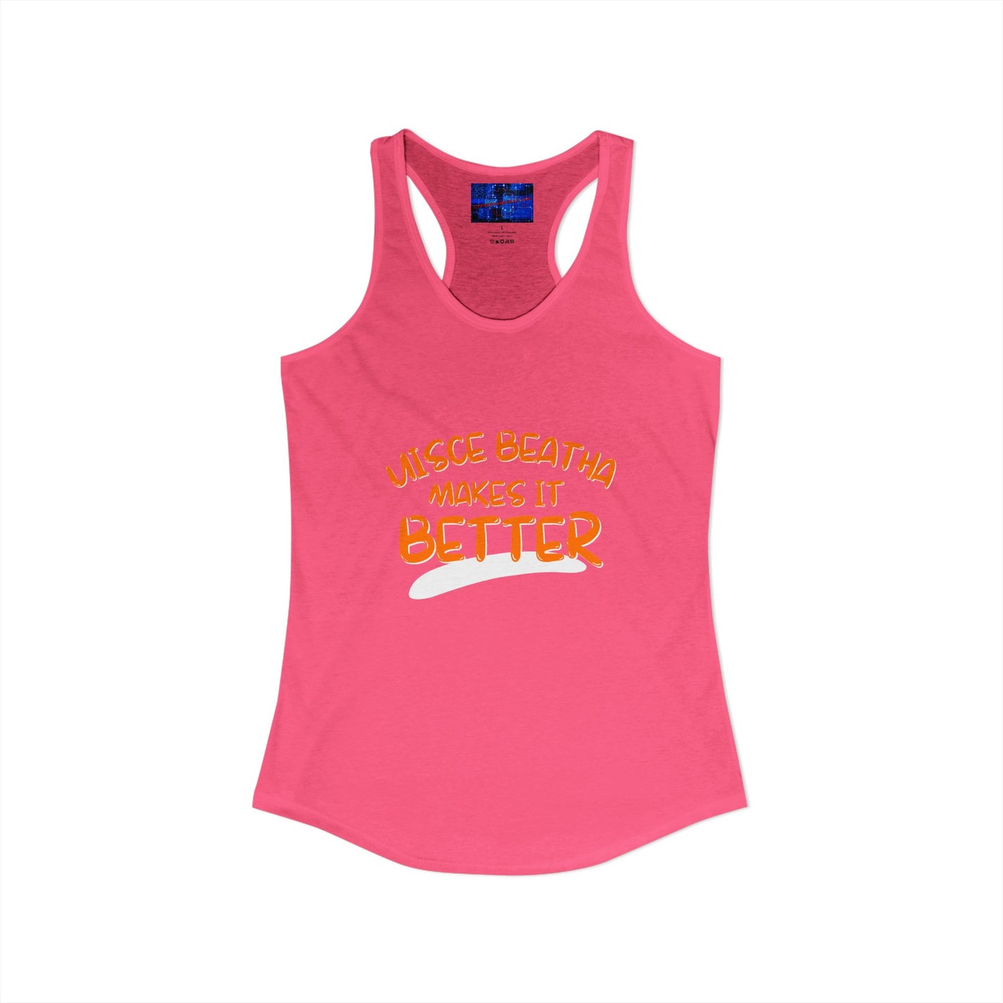 ¡El whisky lo mejora con cypherpunkgear! Camiseta sin mangas ideal con espalda cruzada para mujer