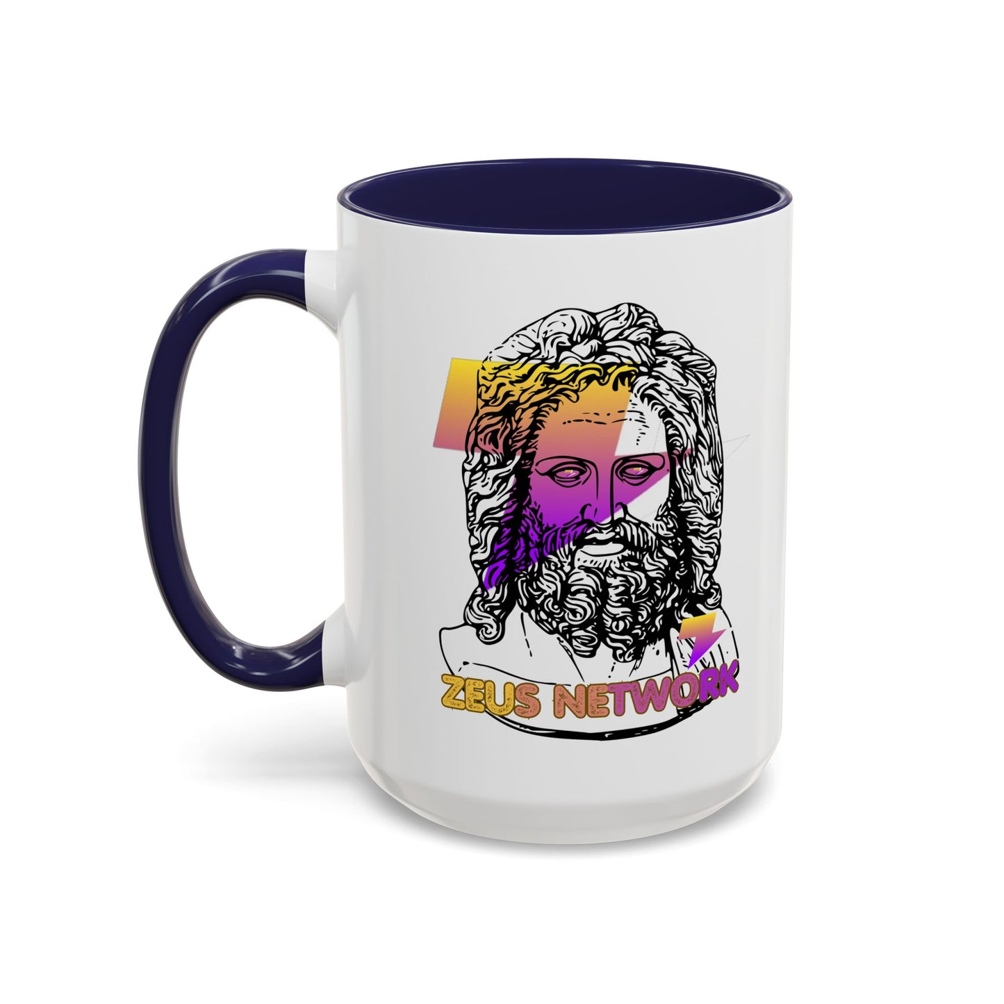 Zeus Network Accent Mug by cypherpunkgear.com