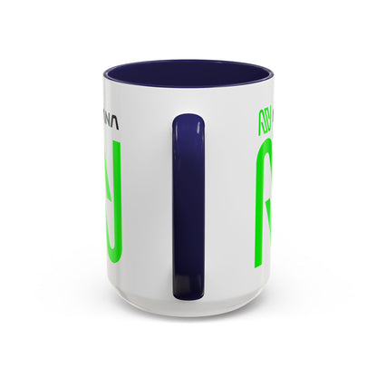 Nosana (NOS) Accent Mug by cypherpunkgear.com
