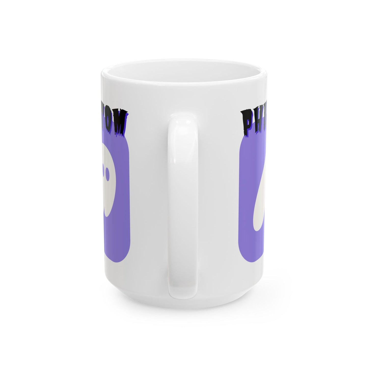 Phantom Hot Wallet White Mug by cypherpunkgear.com