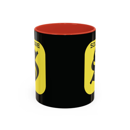 SolflareLogo Black Accent Mug by cypherpunkgear.com