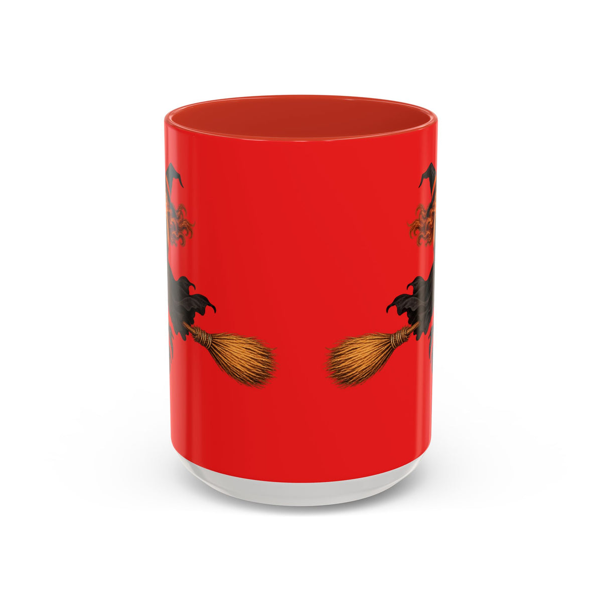 Hazel Hex Red Accent Mug by CreepyCrafts.boo