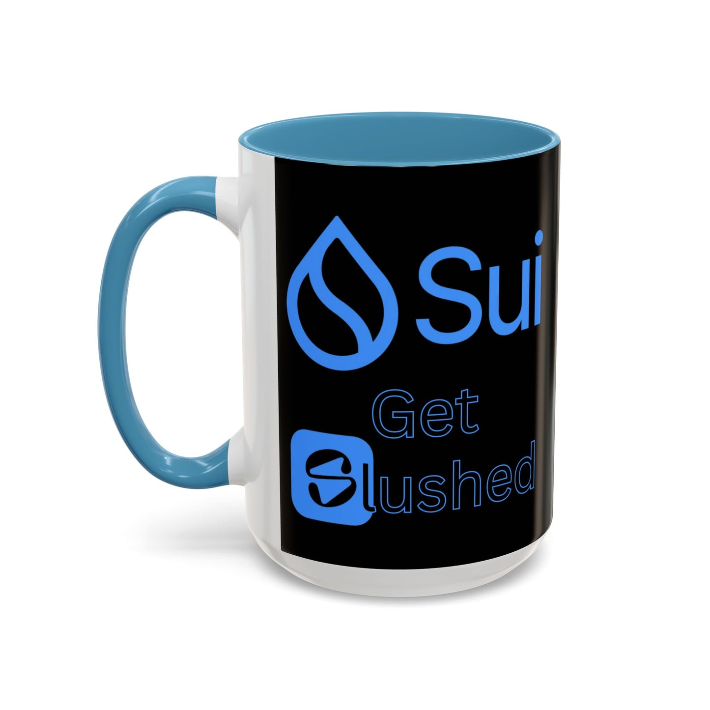 Sui: Get Slushed Black Accent Mug by cypherpunkgear.com
