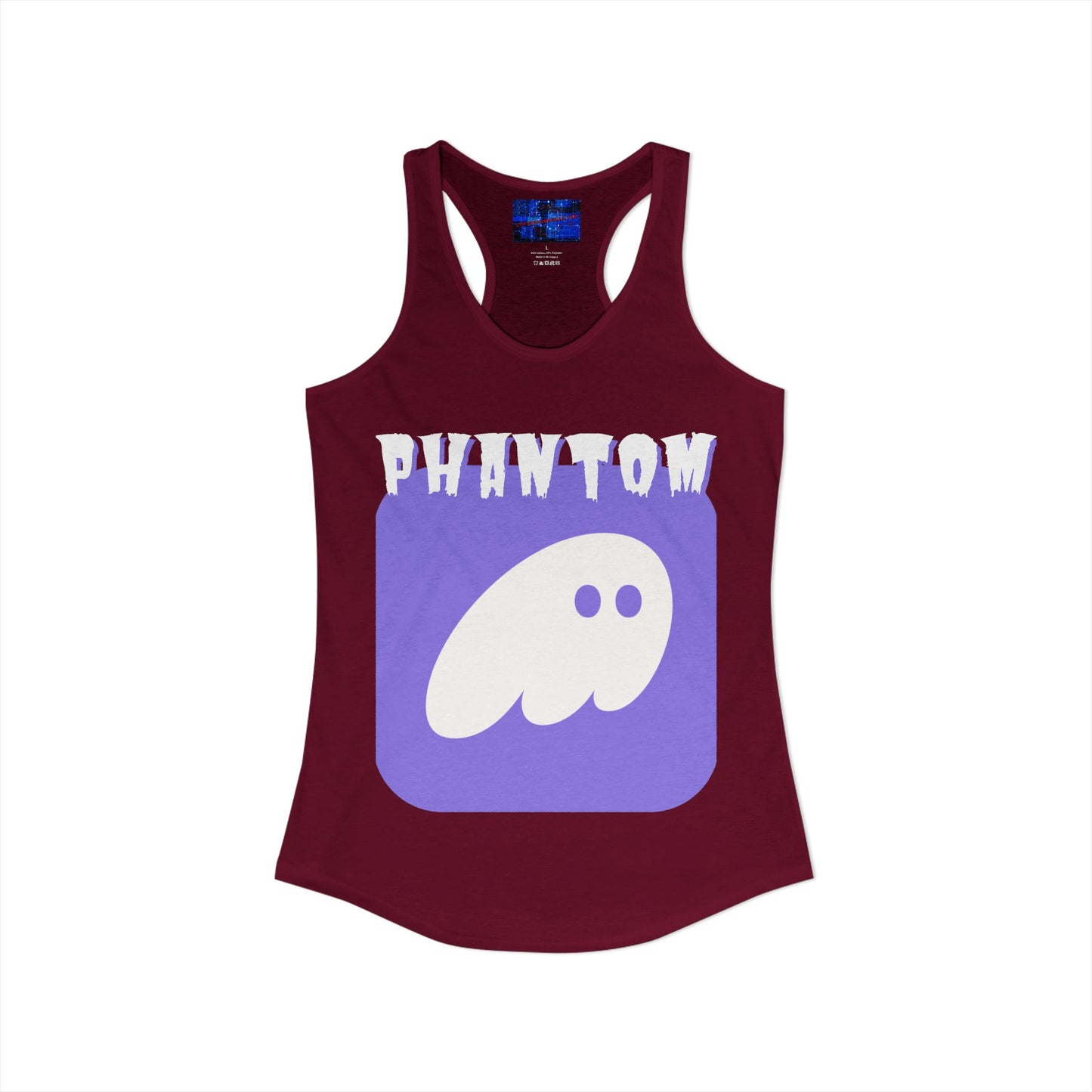 Phantom Hot Wallet Women's Racerback Tank Top by cypherpunkgear.com