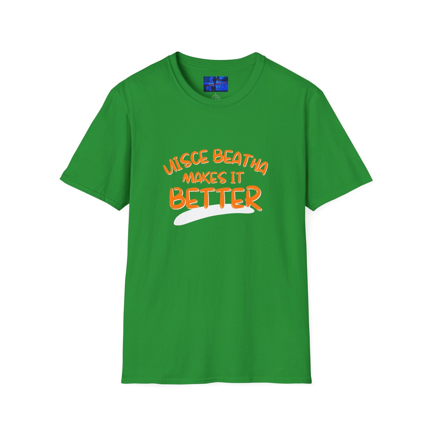 Uisce Beatha makes it better OGfont DKcolors Unisex T-Shirt by cypherpunkgear.com