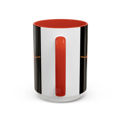 Velvet Vex Black Accent Mug by CreepyCrafts.boo