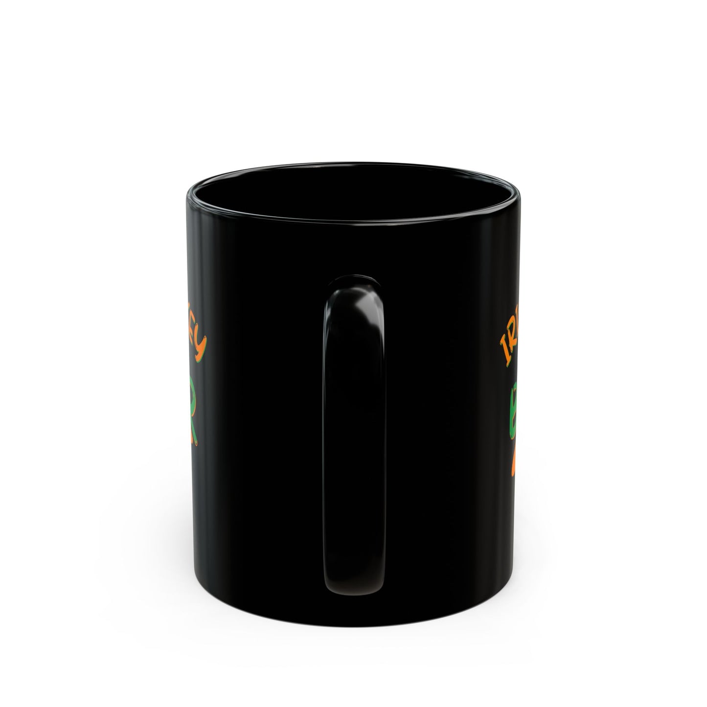 Irish Whiskey makes it better OWGfont Black Mug by cypherpunkgear.com