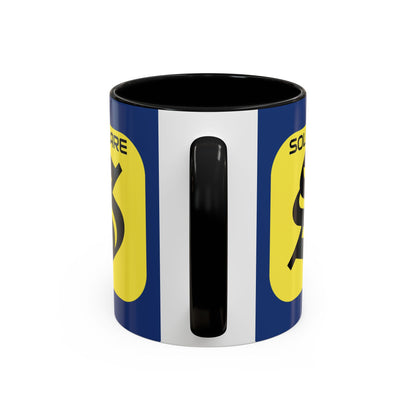 SolflareLogo Blue Accent Mug by cypherpunkgear.com