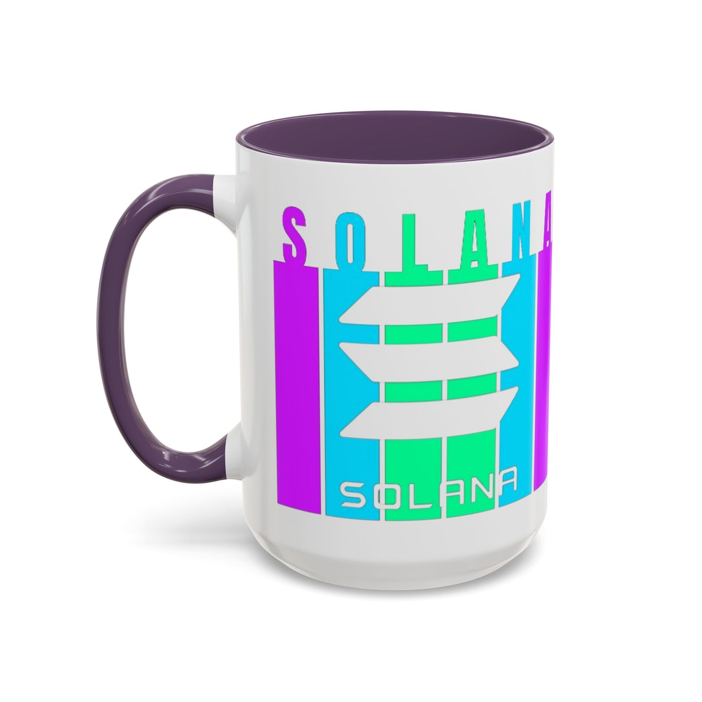 Solana (SOL) Freedom Accent Mug by cypherpunkgear.com