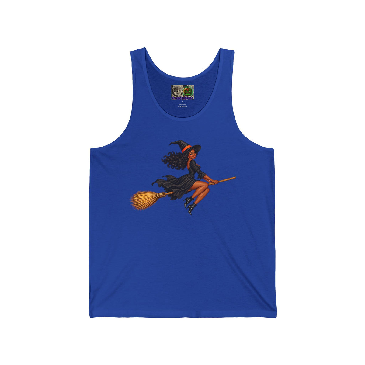 Velvet Vex Unisex Jersey Tank Top by CreepyCrafts.boo