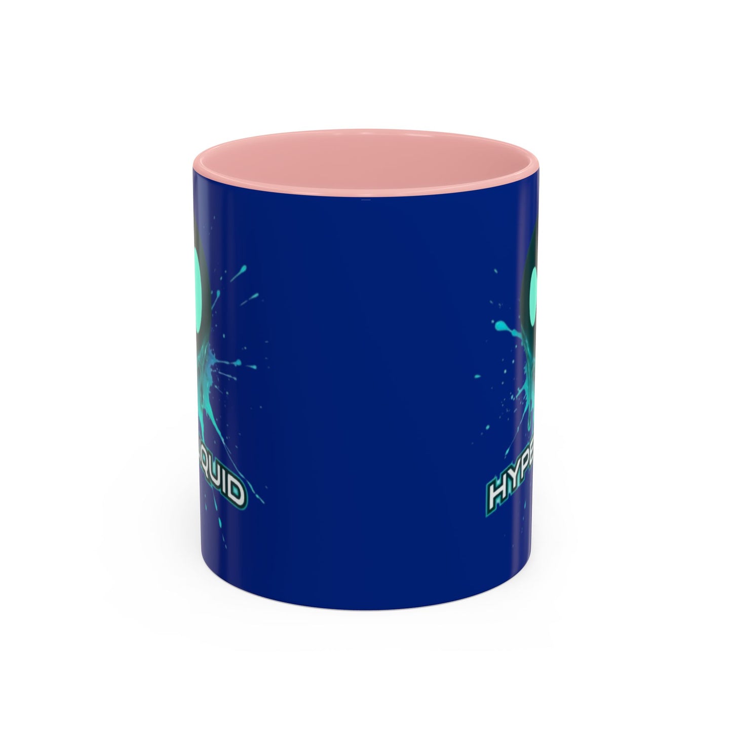 HYPE Drip Blue Accent Mug by cypherpunkgear.com