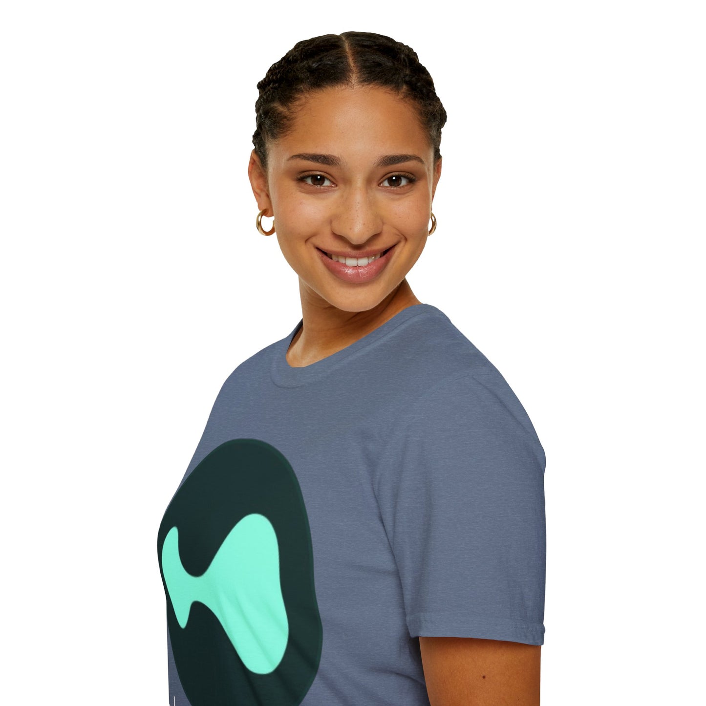 Hyperliquid White font Unisex T-Shirt by cypherpunkgear.com
