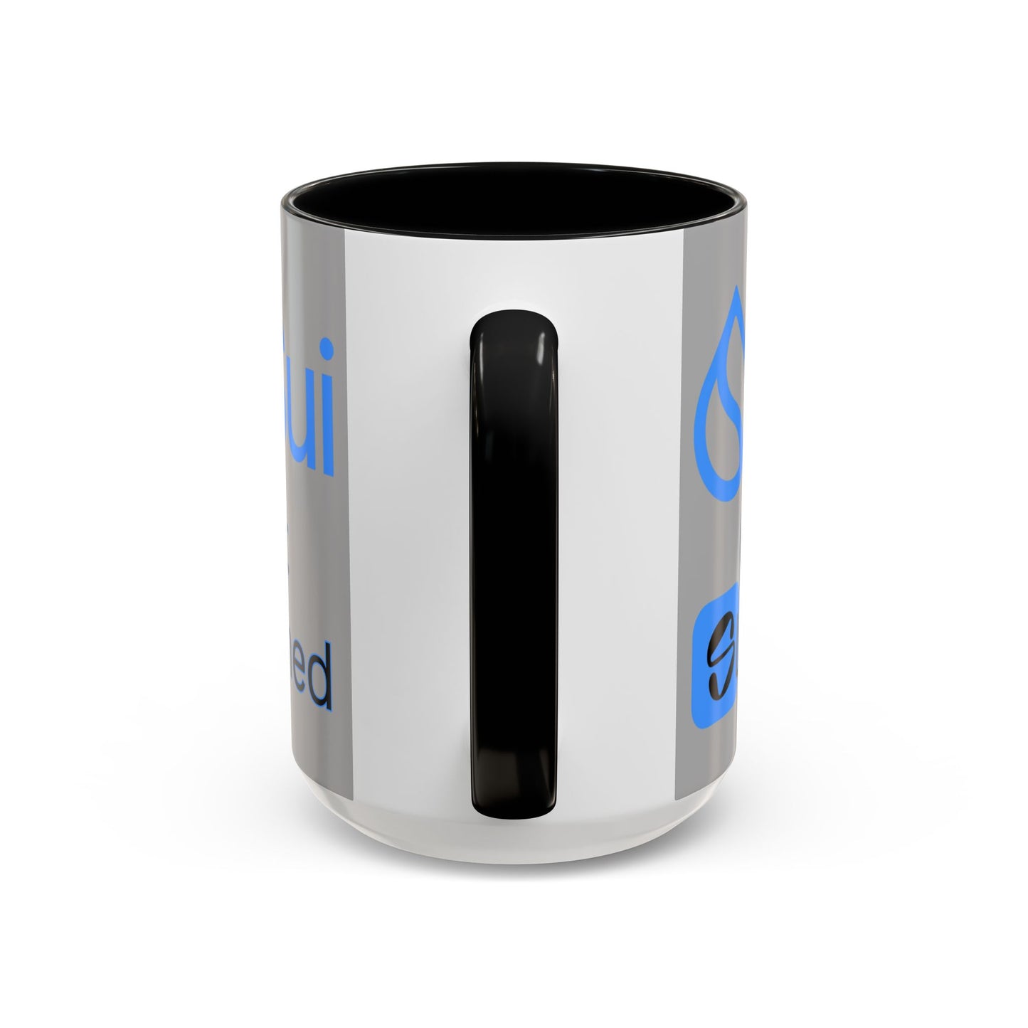 Sui: Get Slushed Grey Accent Mug by cypherpunkgear.com