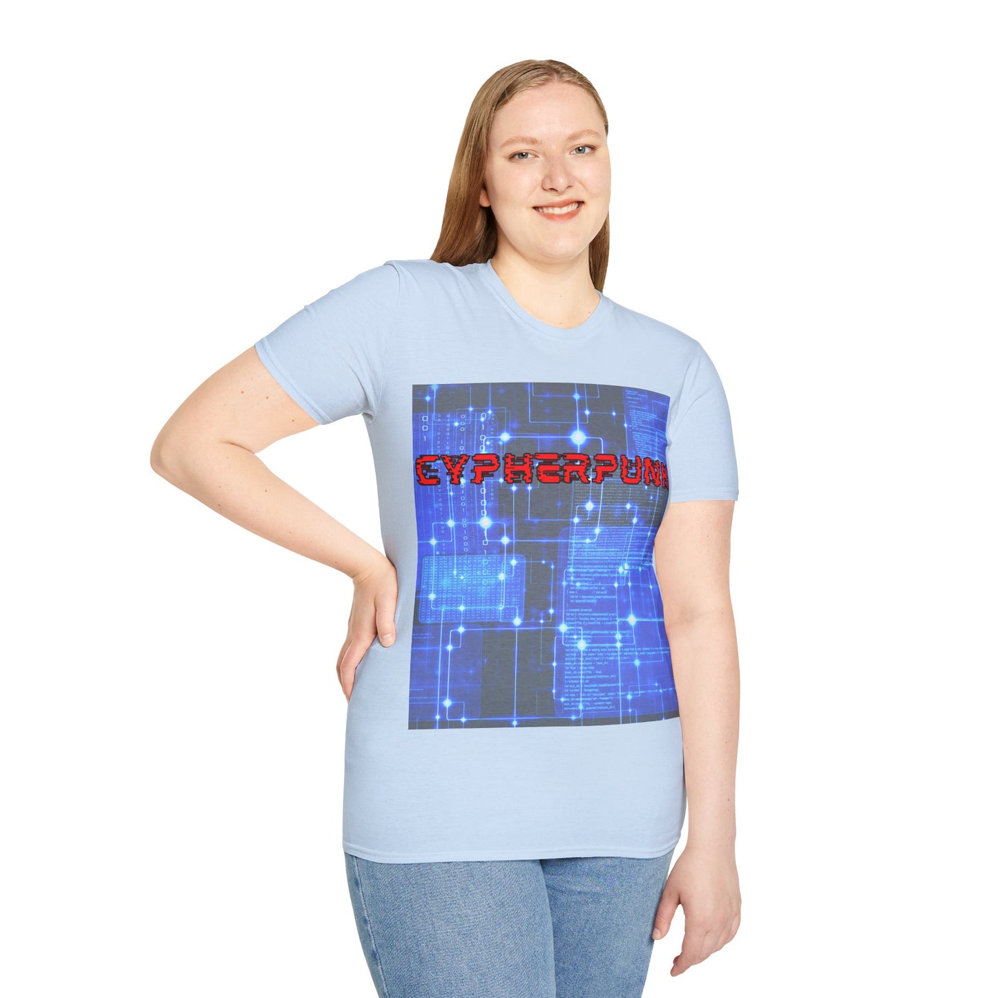 Cypherpunk LTcolors Unisex T-Shirt by cypherpunkgear.com