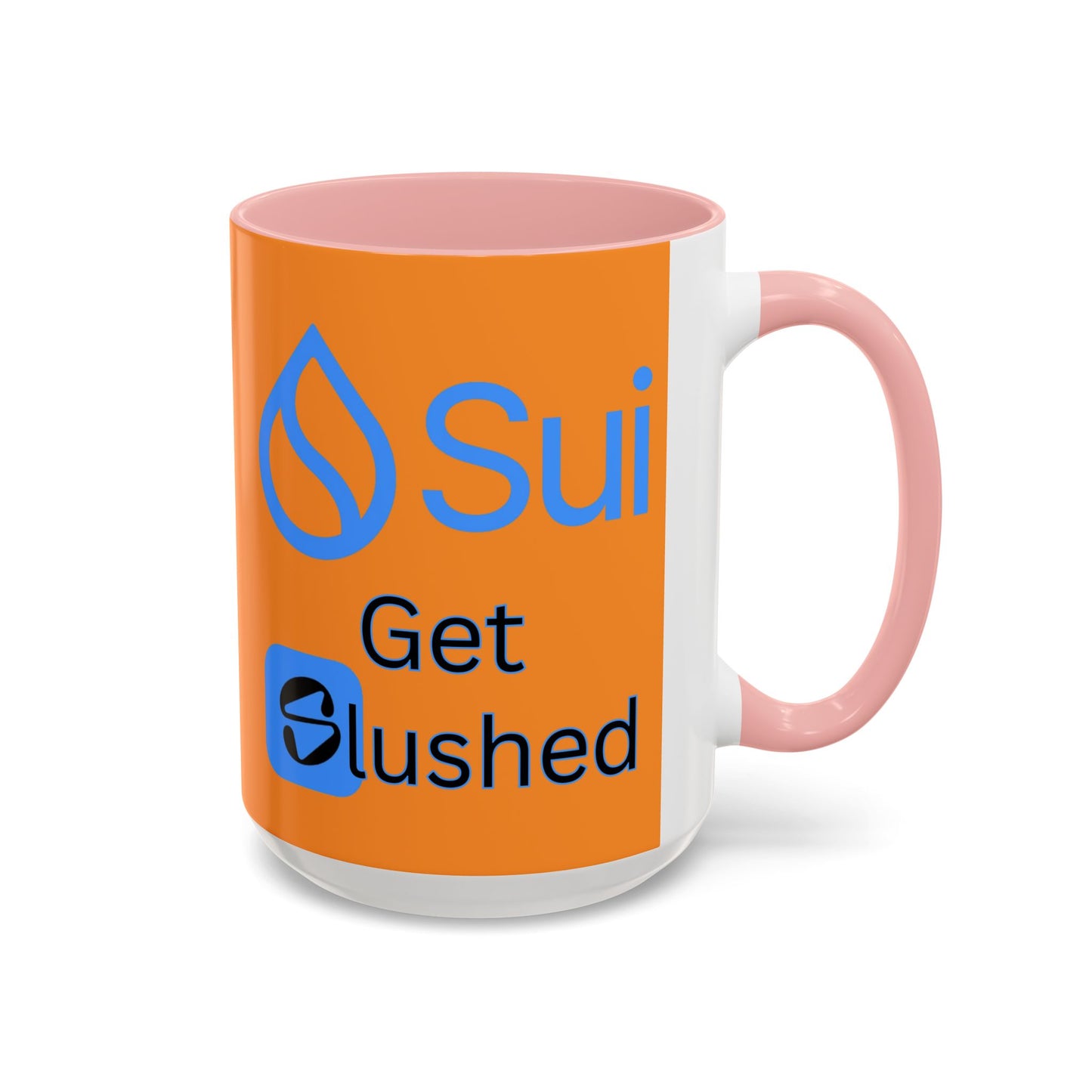 Sui: Get Slushed Orange Accent Mug by cypherpunkgear.com