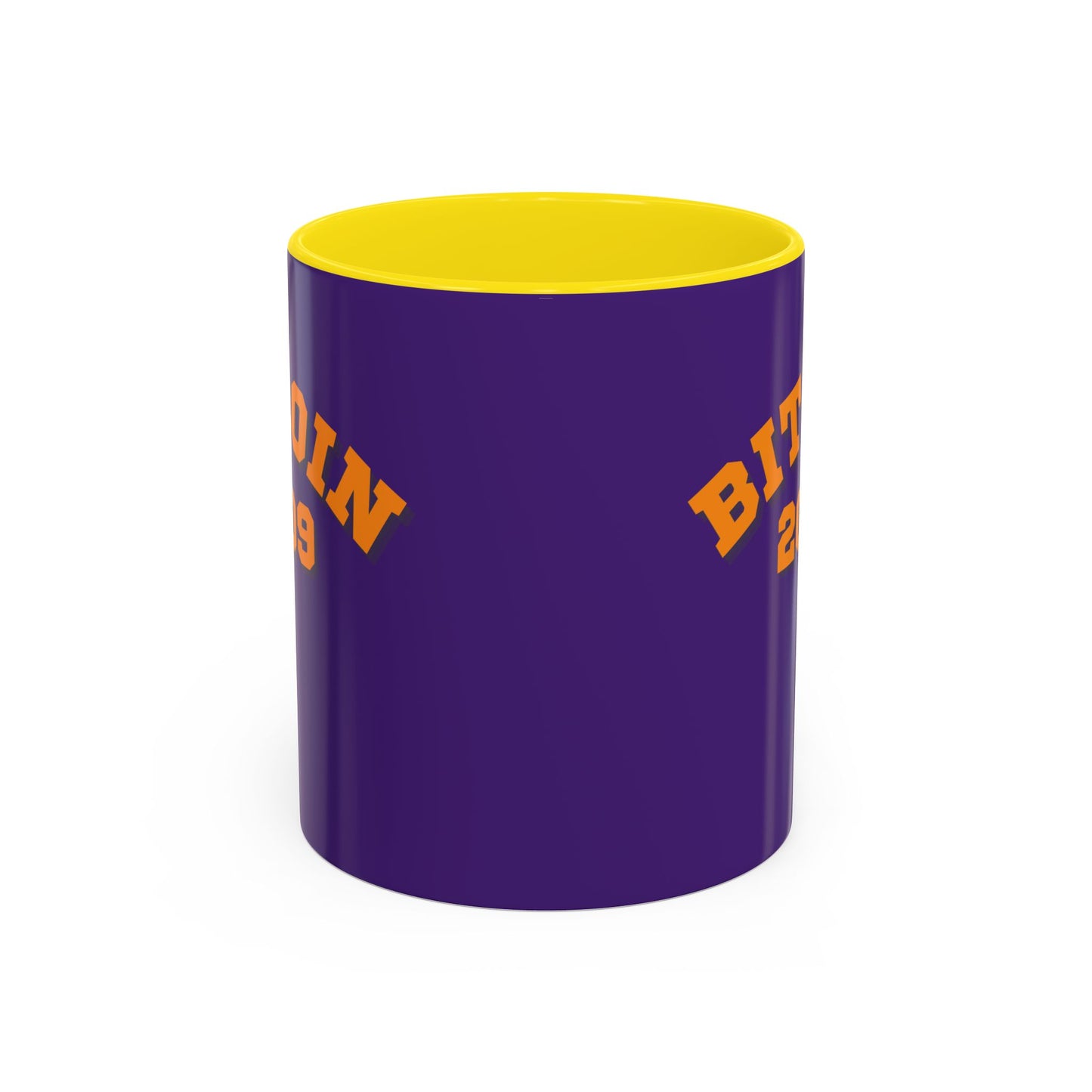 Bitcoin 2009 Dark Purple Accent Mug by cypherpunkgear.com