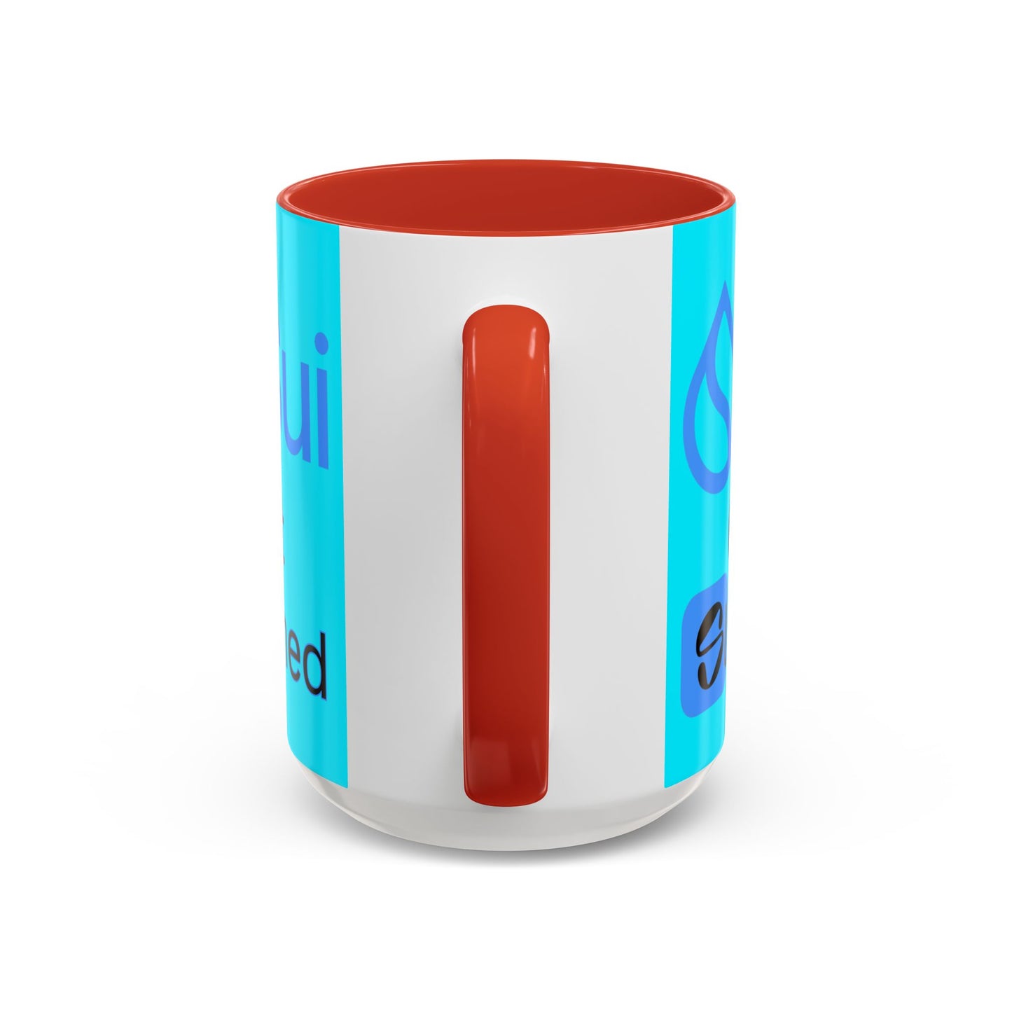 Sui: Get Slushed Light Blue Accent Mug by cypherpunkgear.com