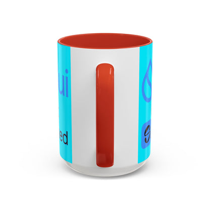Sui: Get Slushed Light Blue Accent Mug by cypherpunkgear.com