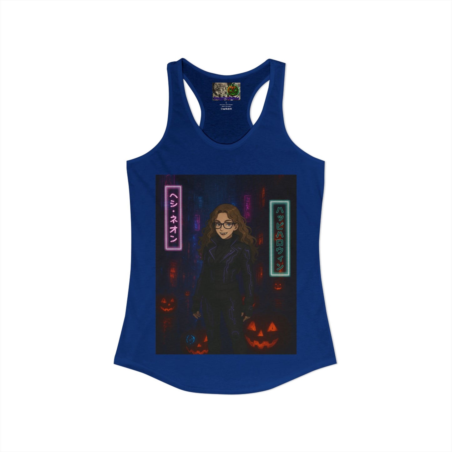Hethyr Neon Women's Racerback Tank Top by CreepyCrafts.boo