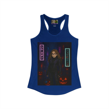 Hethyr Neon Women's Racerback Tank Top by CreepyCrafts.boo