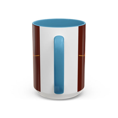 Velvet Vex Brown Accent Mug by CreepyCrafts.boo