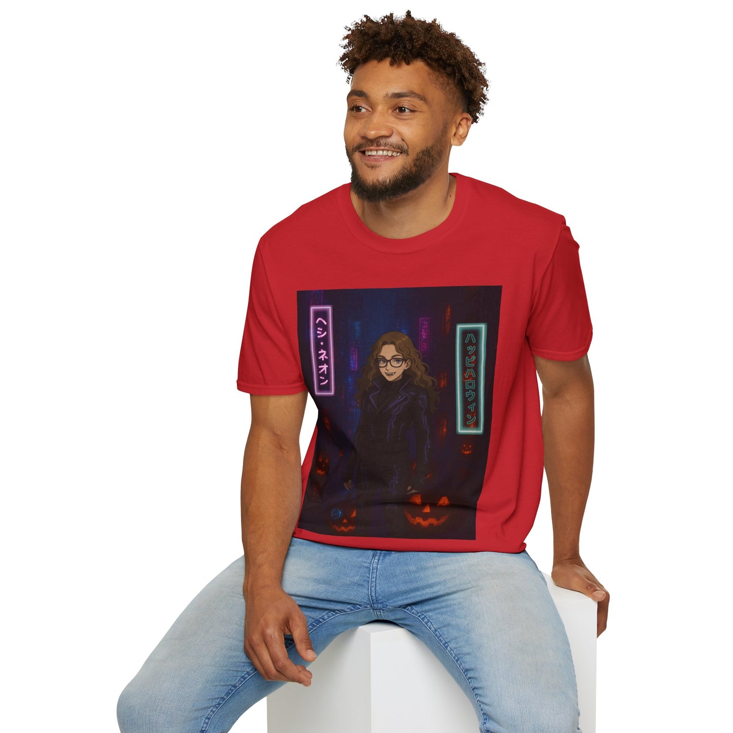 Hethyr Neon Light colors Unisex T-Shirt by CreepyCrafts.boo
