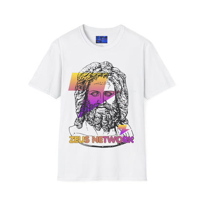 Zeus Network Light colors Unisex T-Shirt by cypherpunkgear.com
