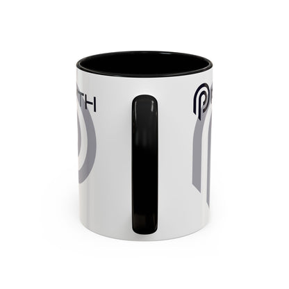 Pyth (PYTH) Accent Mug by cypherpunkgear.com