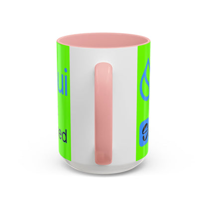 Sui: Get Slushed Green Accent Mug by cypherpunkgear.com