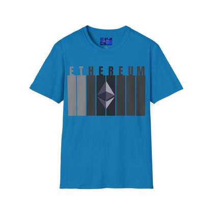 Ethereum (ETH) Dark colors Unisex T-Shirt by cypherpunkgear.com