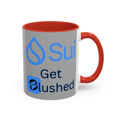 Sui: Get Slushed Grey Accent Mug by cypherpunkgear.com